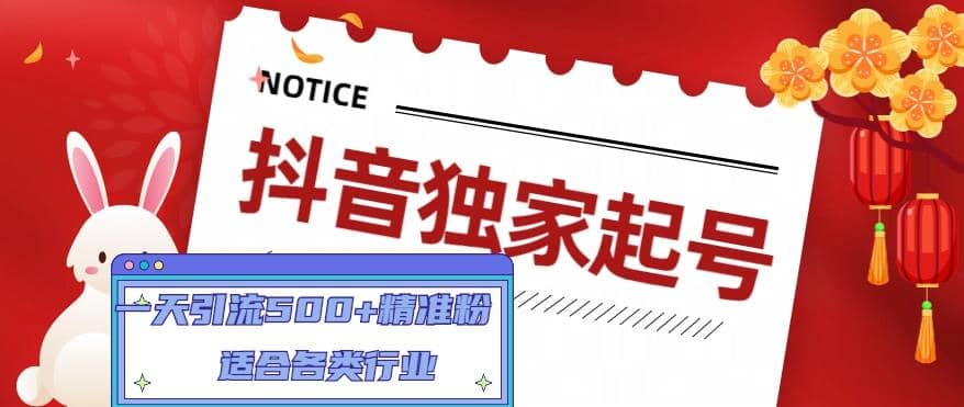抖音独家起号，适合各类行业（9节视频课）-PONCC-Ai时代