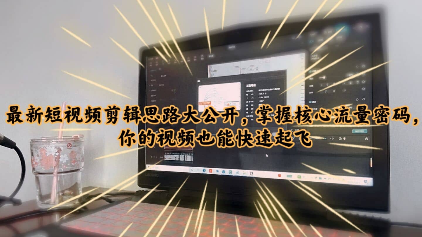 最新短视频剪辑思路大公开，掌握核心流量密码，你的视频也能快速起飞-PONCC-Ai时代