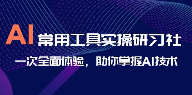 AI-常用工具实操研习社，一次全面体验，助你掌握AI技术-PONCC-Ai时代