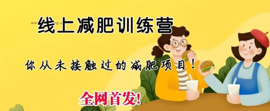 线上减肥训练营，足不出户，仅靠拉几个社群，发几条朋友圈，就可以月实现入五位【揭秘】-PONCC-Ai时代