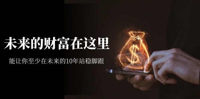 某收费文章《未来的财富在这里》能让你至少在未来的10年站稳脚跟-PONCC-Ai时代