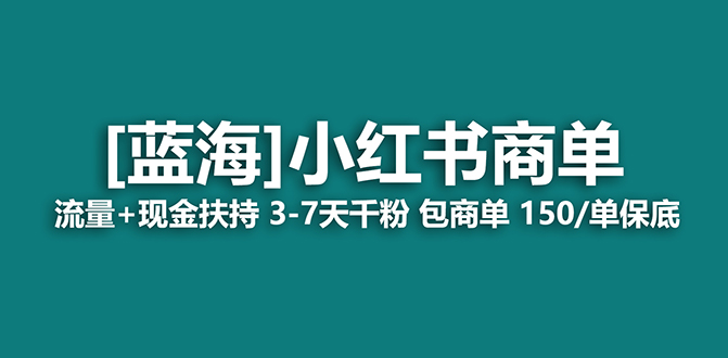 【蓝海项目】小红书商单项目，7天就能接广告变现，稳定一天500+保姆级玩法-PONCC-Ai时代