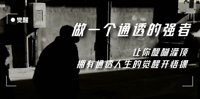 觉醒-做一个通透强者，让你醍醐灌顶，拥有通透人生，掌握强大的秘密-PONCC-Ai时代
