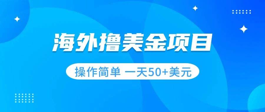 撸美金项目 无门槛  操作简单 小白一天50+美刀-PONCC-Ai时代