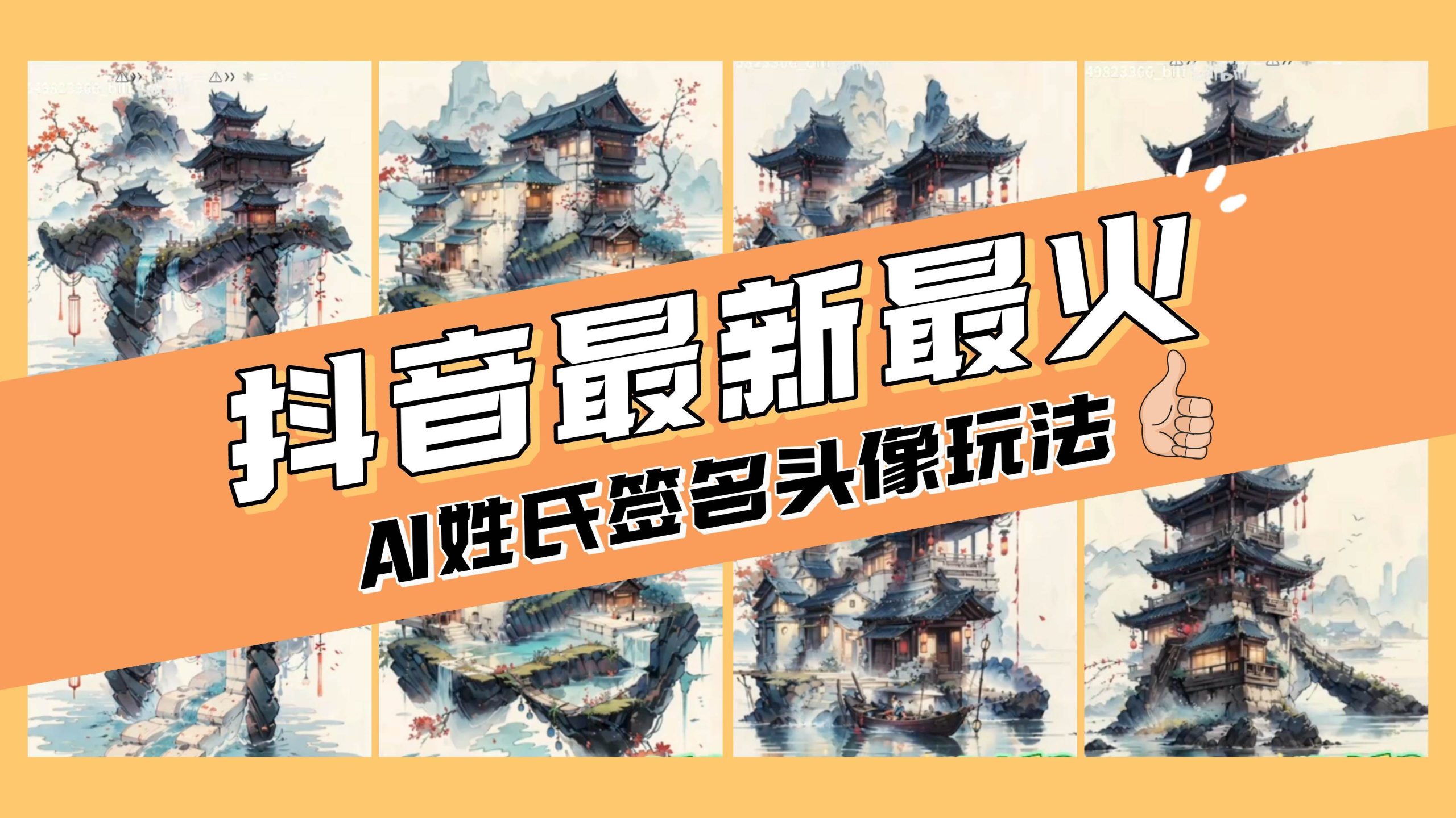 AI姓氏签名头像定制，简单易操作，日入200-500+-PONCC-Ai时代