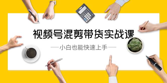 视频号-混剪带货实战课，小白也能快速上手（10节课）-PONCC-Ai时代