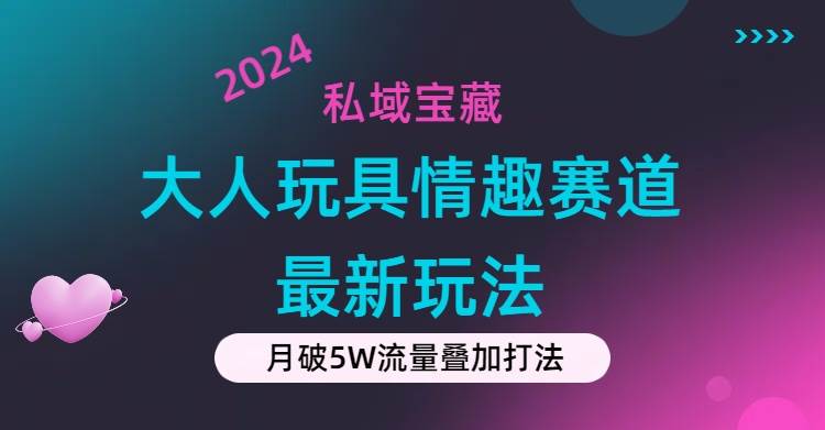 私域宝藏：大人玩具情趣赛道合规新玩法，零投入，私域超高流量成单率高-PONCC-Ai时代