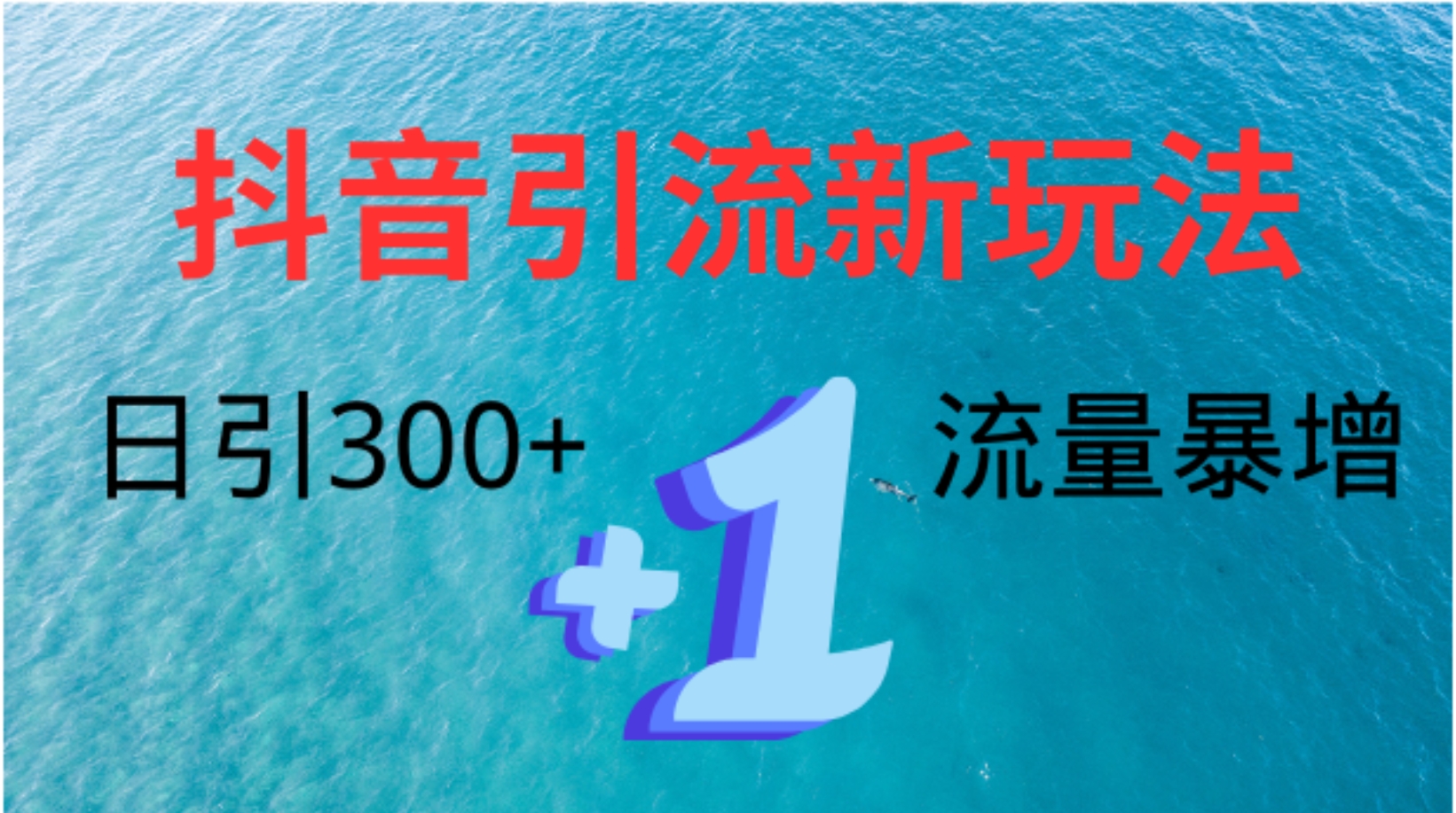 创业粉高效引流，抖音工具号玩法4.0，日引300+-PONCC-Ai时代