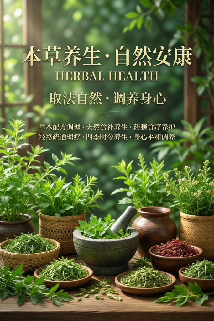 图片[2]-中医养生治愈海报｜第 1 期｜草本理疗东方康养