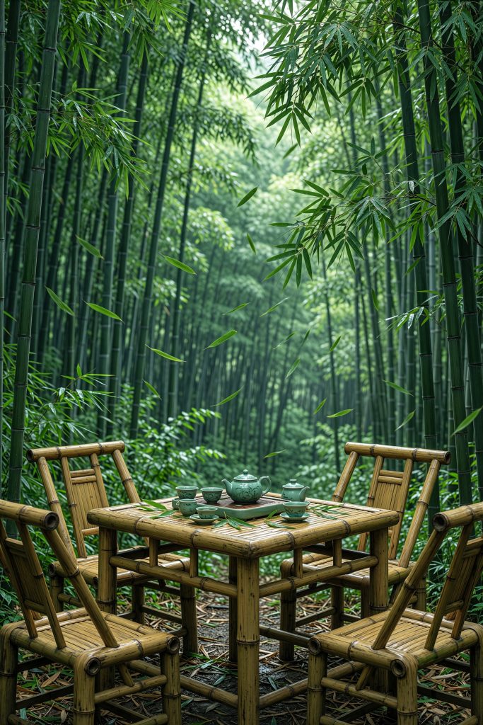 图片[5]-乡村茶室文旅背景图｜田园茶室主题，国风高清无水印