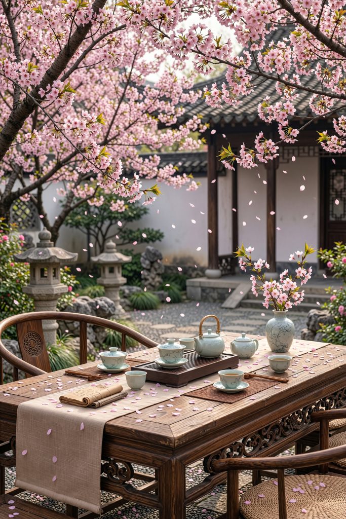 图片[10]-乡村茶室文旅背景图｜田园茶室主题，国风高清无水印