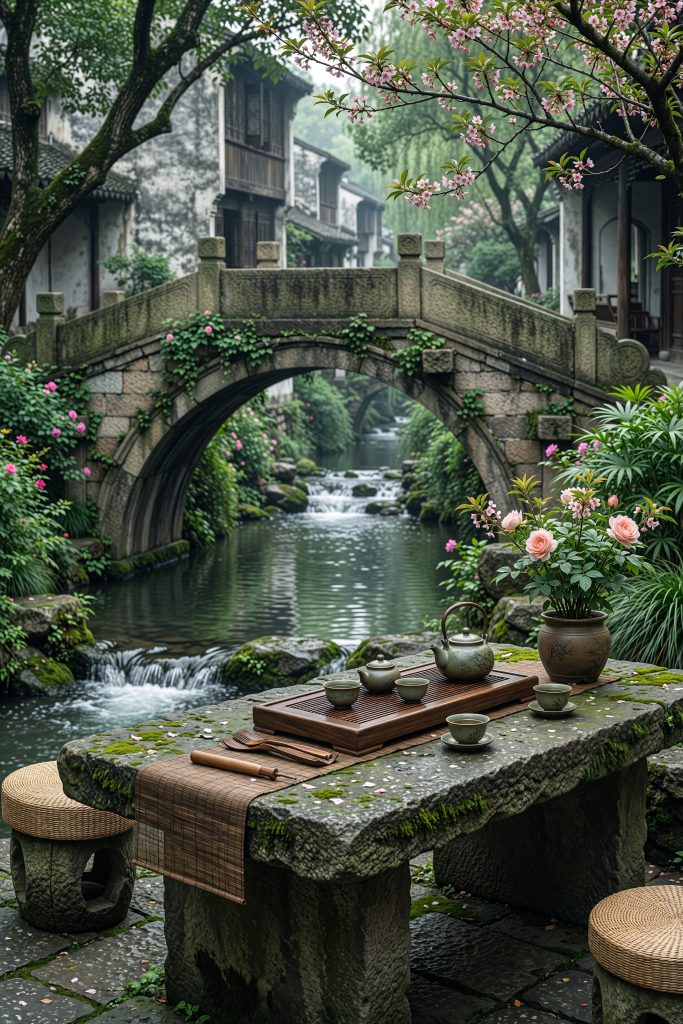 图片[12]-乡村茶室文旅背景图｜田园茶室主题，国风高清无水印