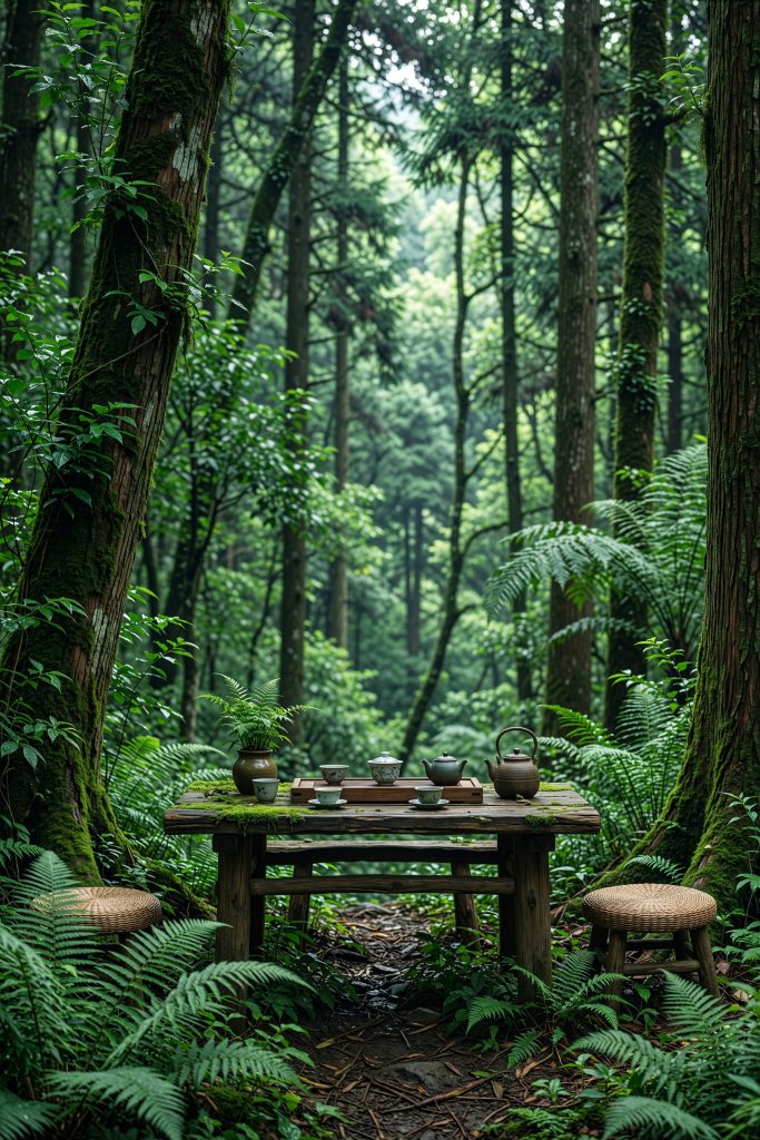 图片[19]-乡村茶室文旅背景图｜田园茶室主题，国风高清无水印