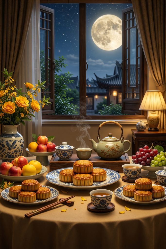 图片[21]-乡村茶室文旅背景图｜田园茶室主题，国风高清无水印