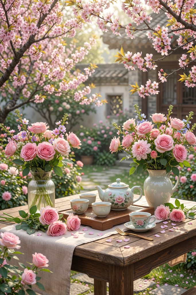 图片[24]-乡村茶室文旅背景图｜田园茶室主题，国风高清无水印