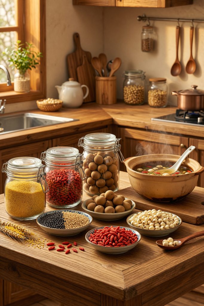 图片[4]-养生背景图｜草本养生主题，高清无水印可直接用