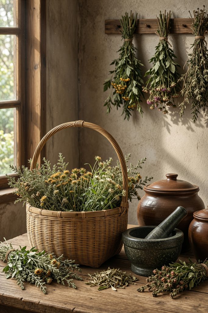 图片[5]-养生背景图｜草本养生主题，高清无水印可直接用