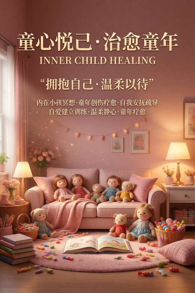 图片[4]-灵疗愈冥想海报｜第 1 期｜治愈系放松静心底图