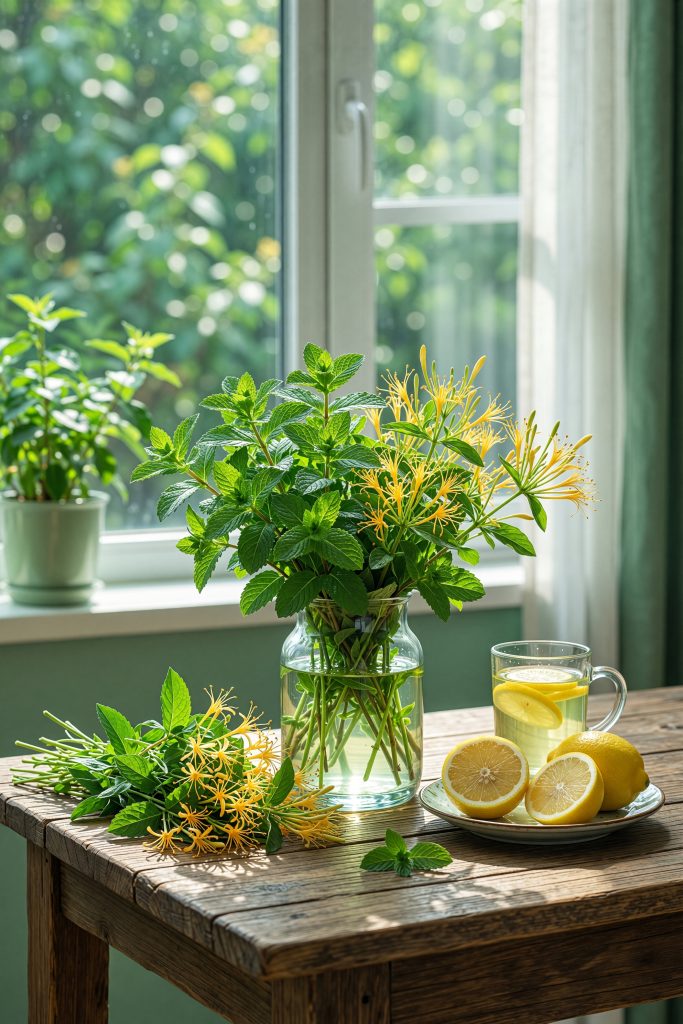 图片[6]-养生背景图｜草本养生主题，高清无水印可直接用