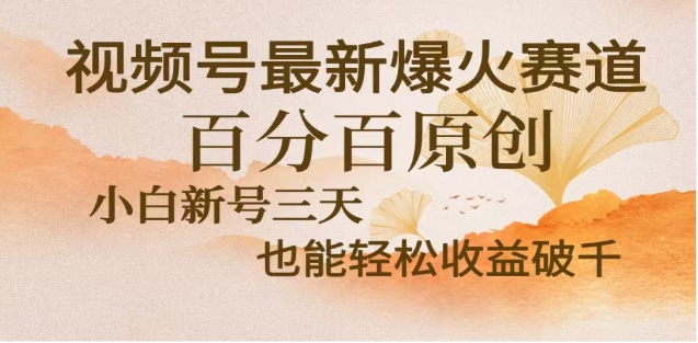 视频号独家玩法，老年养生赛道，无脑搬运爆款视频，日入2000+-PONCC